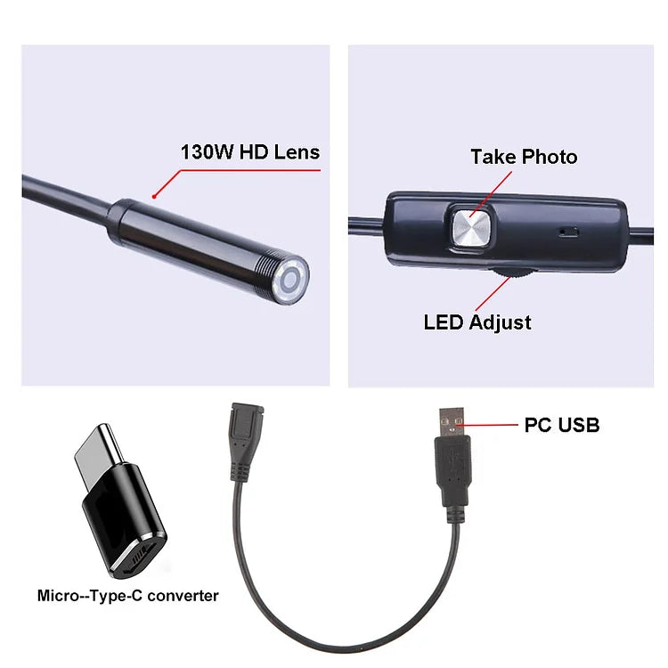 LED Endoscope Camera