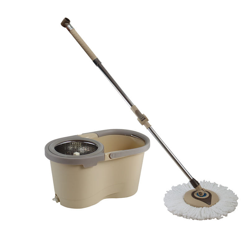 Spin Mop with 2 Microfiber Mop