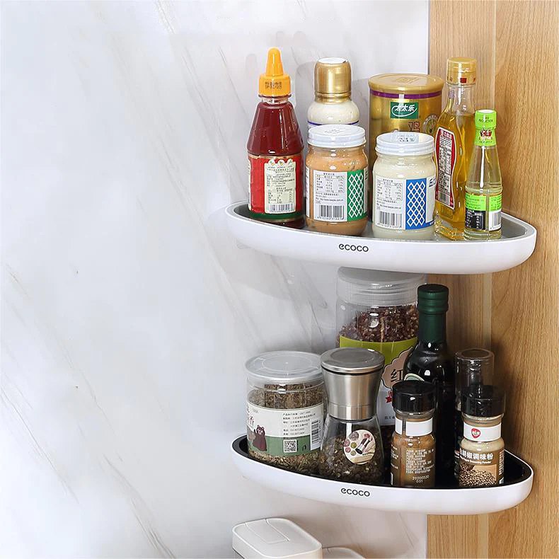 No-Drill Corner Shelf