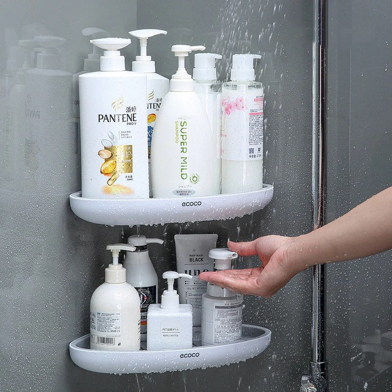No-Drill Corner Shelf