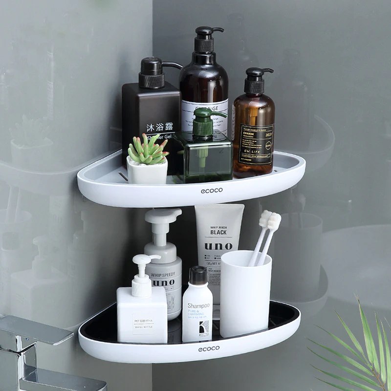 No-Drill Corner Shelf