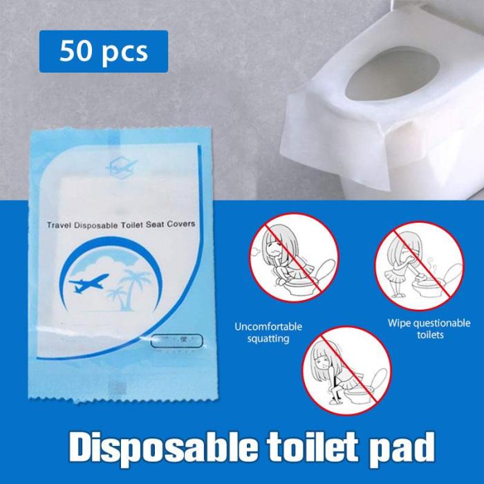 Disposable toilet pad