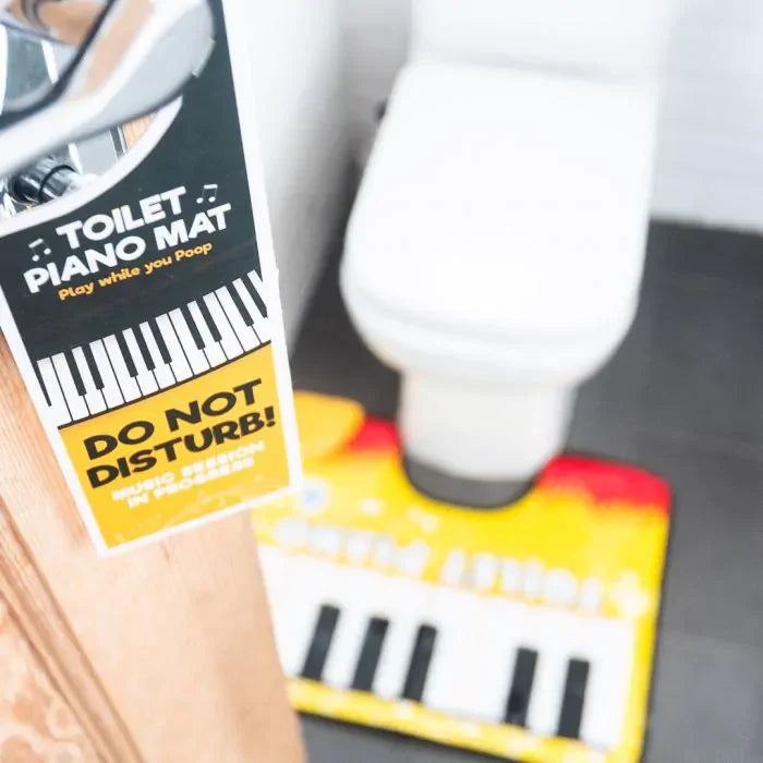 Toilet Piano Mat