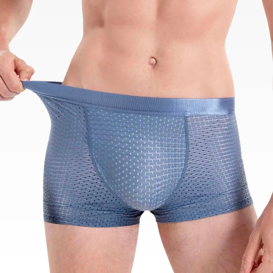 4pcs BAMBOO FIBRE BOXER SHORTS - FOR ALL-DAY COMFORT
