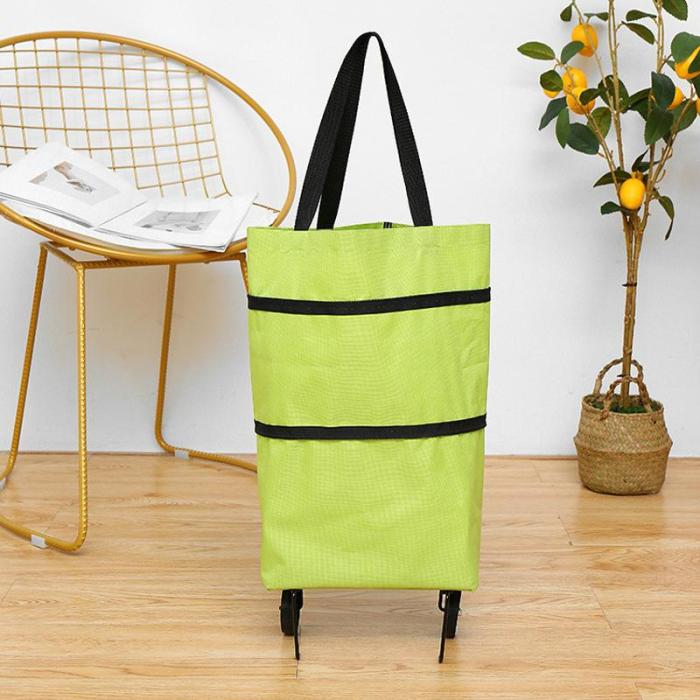 Folding Shopping Bag (Black)