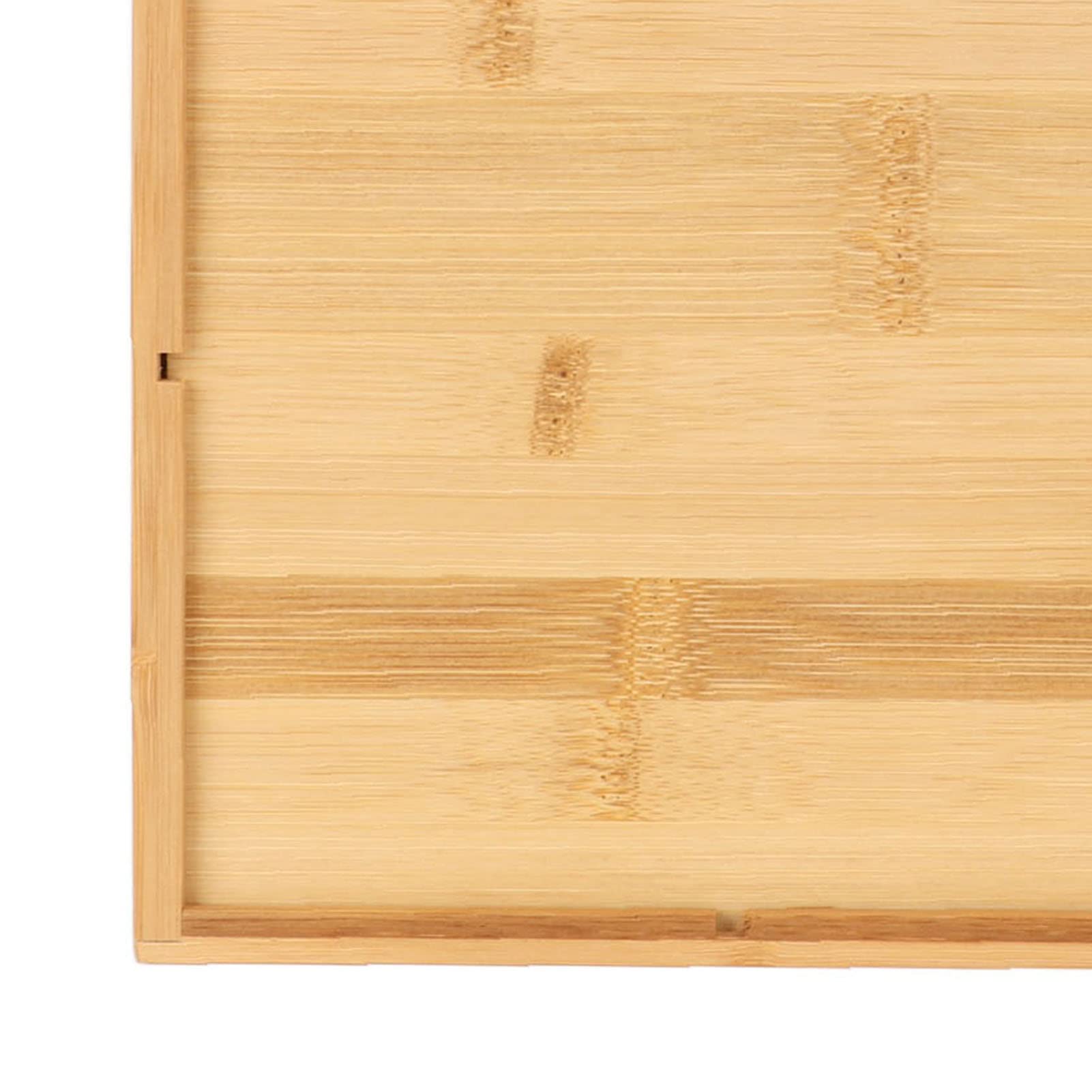 Bamboo Nuts Tray with Protective Lid – 9 Compartments