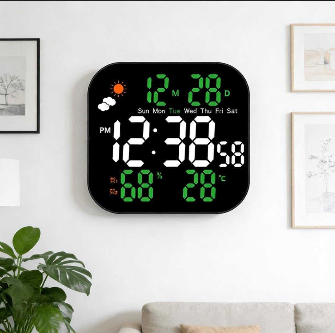 Digital Wall Clock