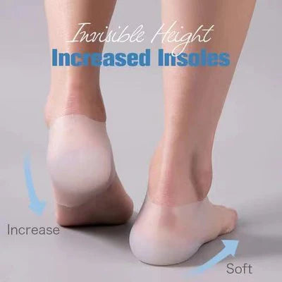 7cm Men Air Cushion Heel Shoe Insole Insert Increase Taller Height Lift  3-Layer. | eBay