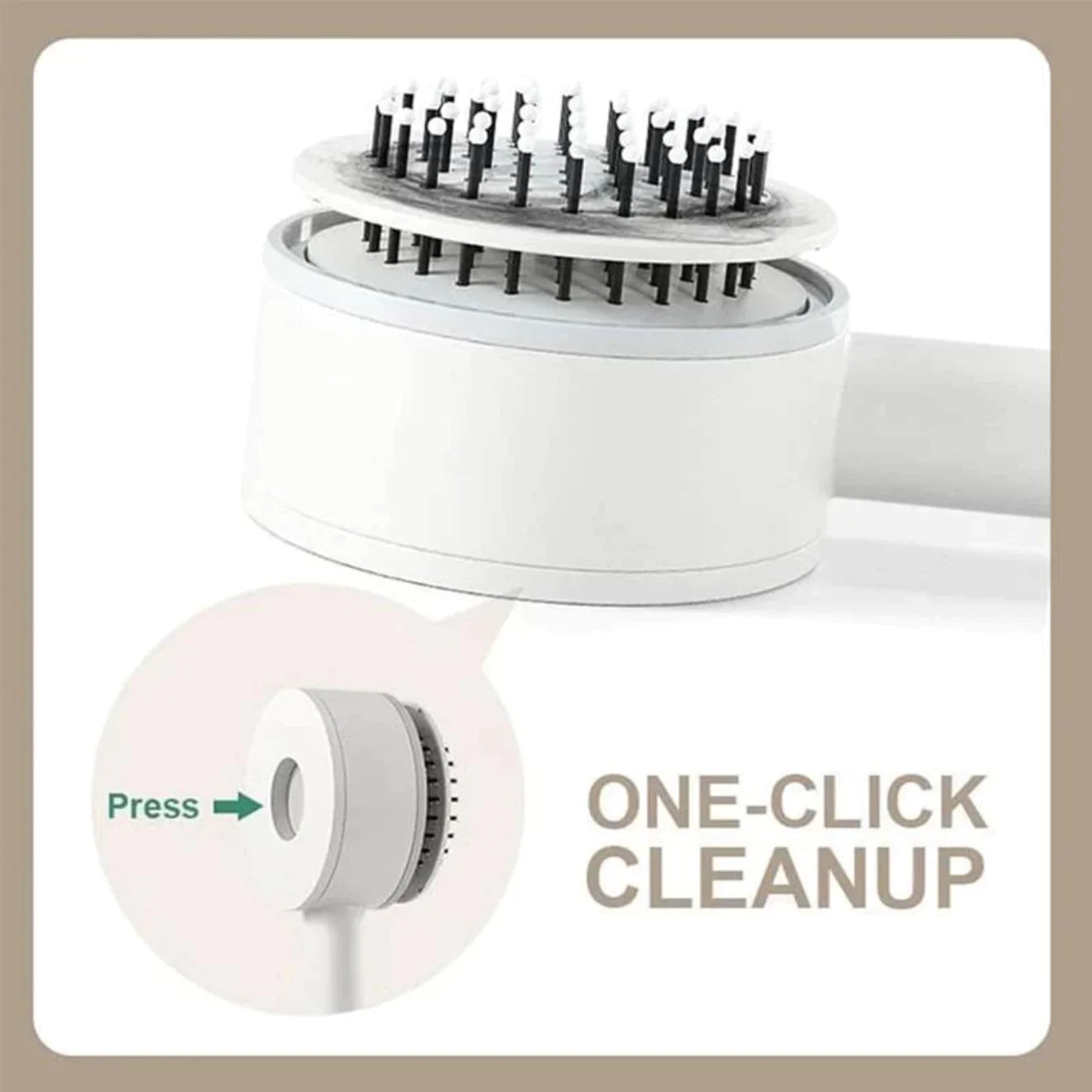 Seaqers Self-cleaning Hair Brush