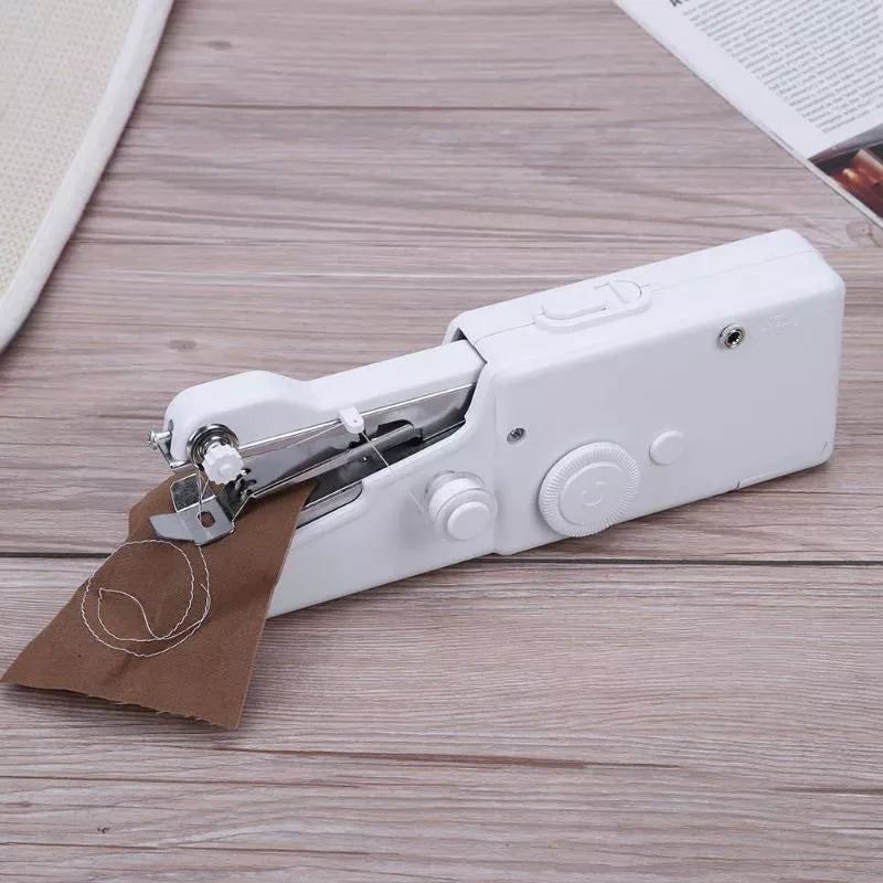 Mini portable handheld sewing machine