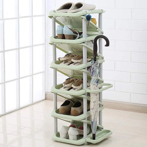 Shoe Rack with Umbrella Stand